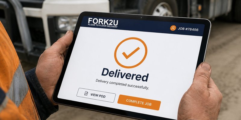Fork2U delivery confirmation